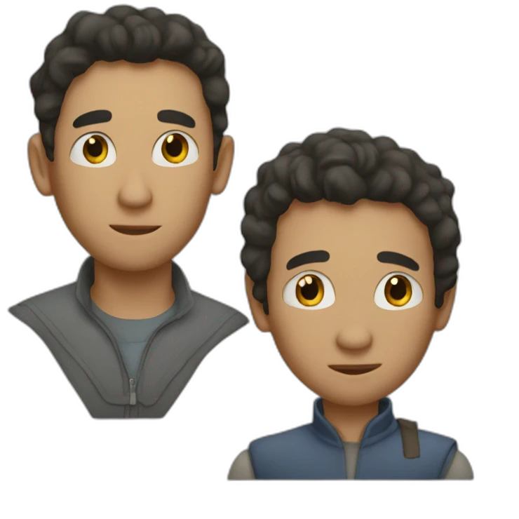 Midge and Allan emoji