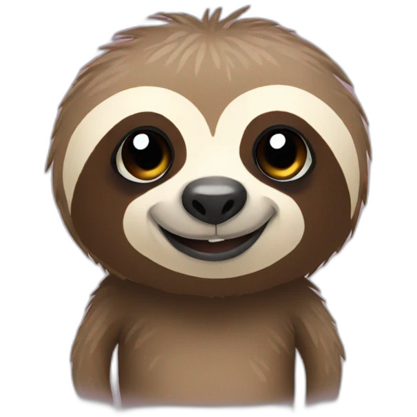 Sloth presents emoji