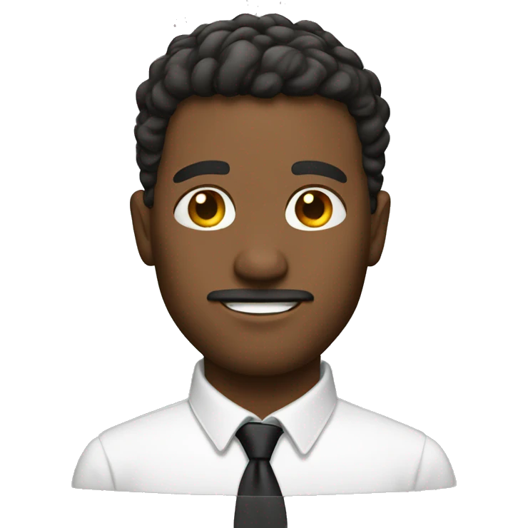 a white man emoji