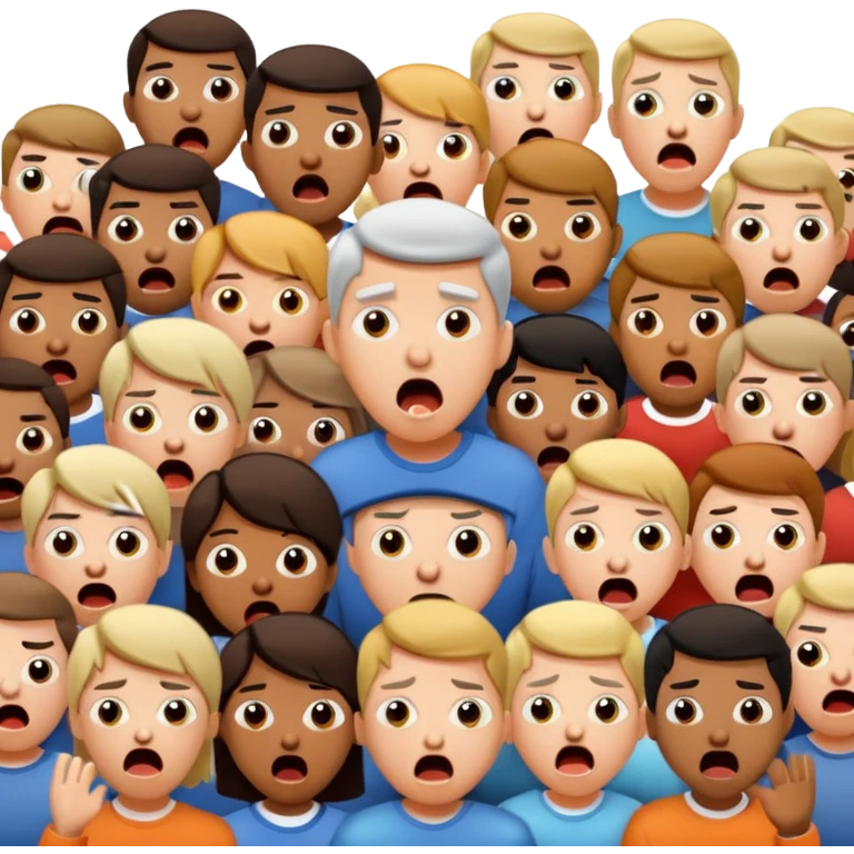 Crowd Panic emoji