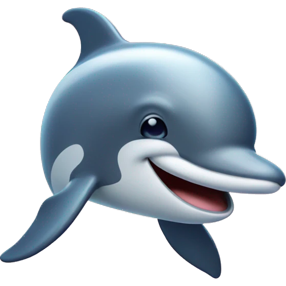 happy dolpin emoji