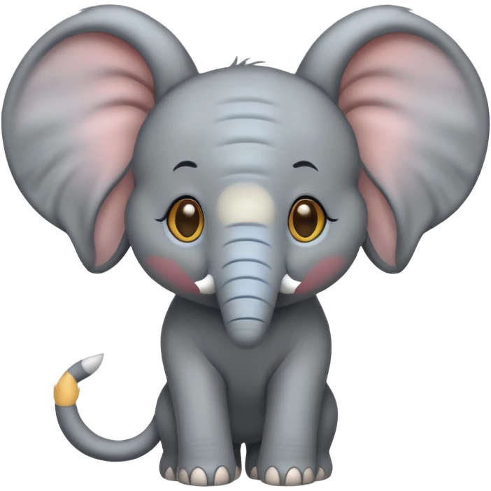 Fucking elephant with cat emoji