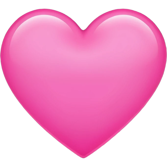 glow in the dark heart emoji