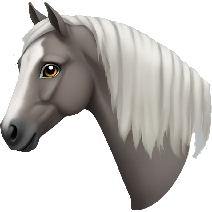 Roan horse emoji