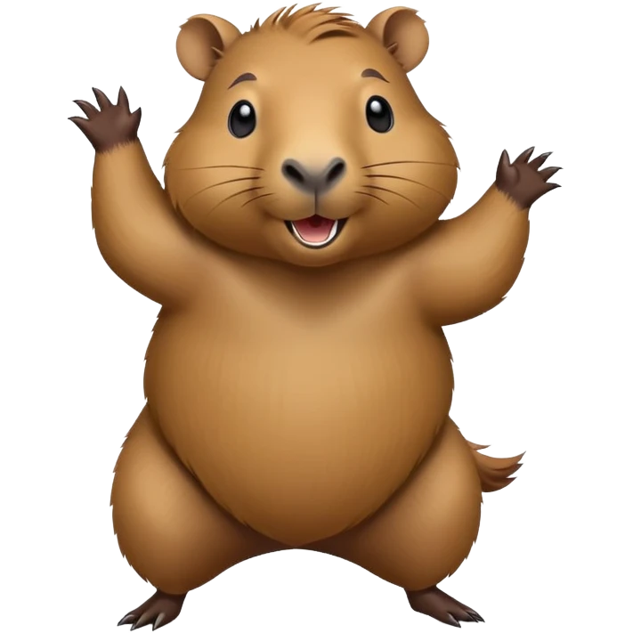 capybara dancing emoji