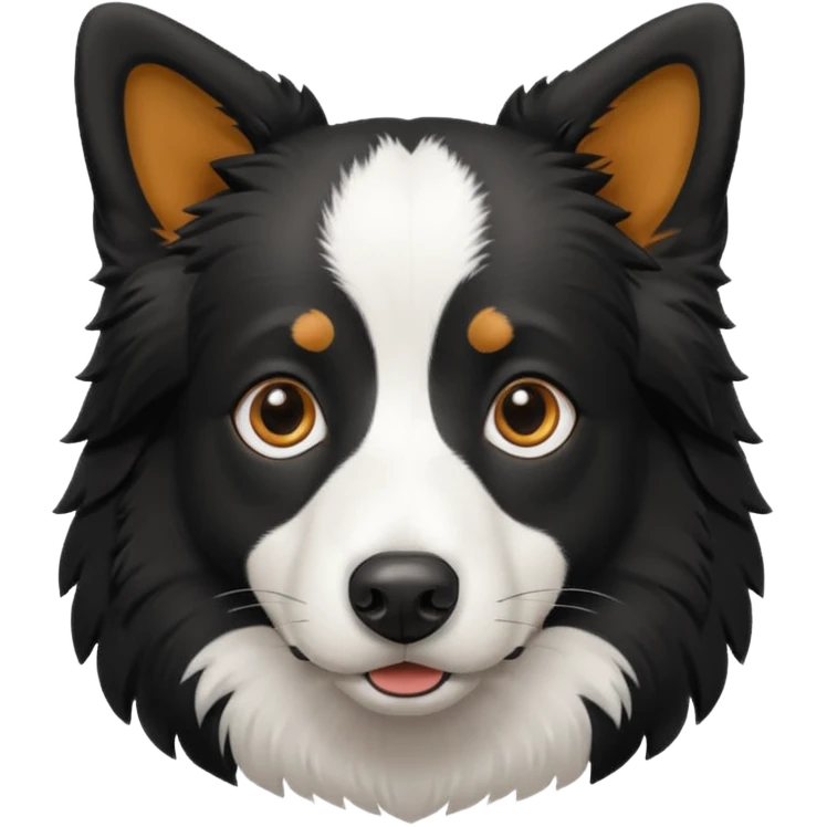 Border collie emoji