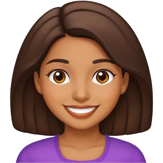 Fille latina emoji