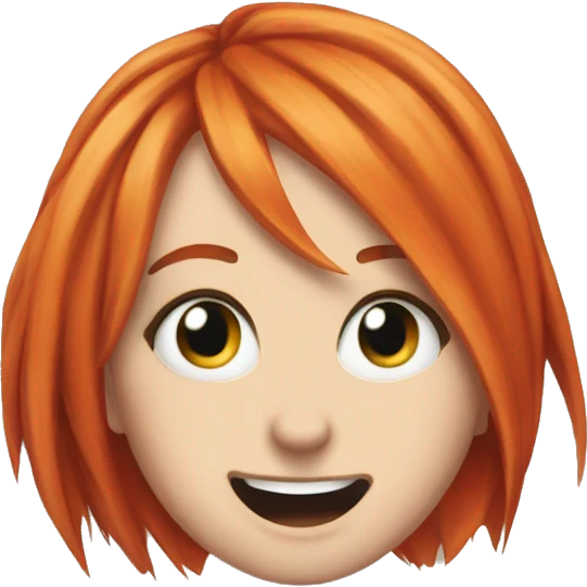 Hayley Williams happily surprised emoji