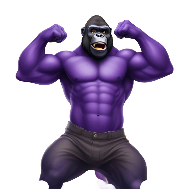 Gorillas grape Energy Drink  emoji