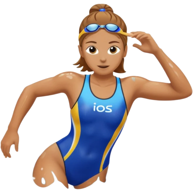 swimmer Athlete in Action emoji