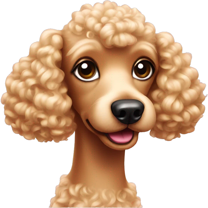 barbie poodle dog emoji
