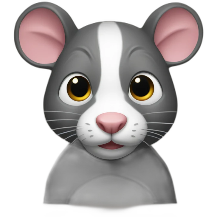 Un raton laveur obèse emoji