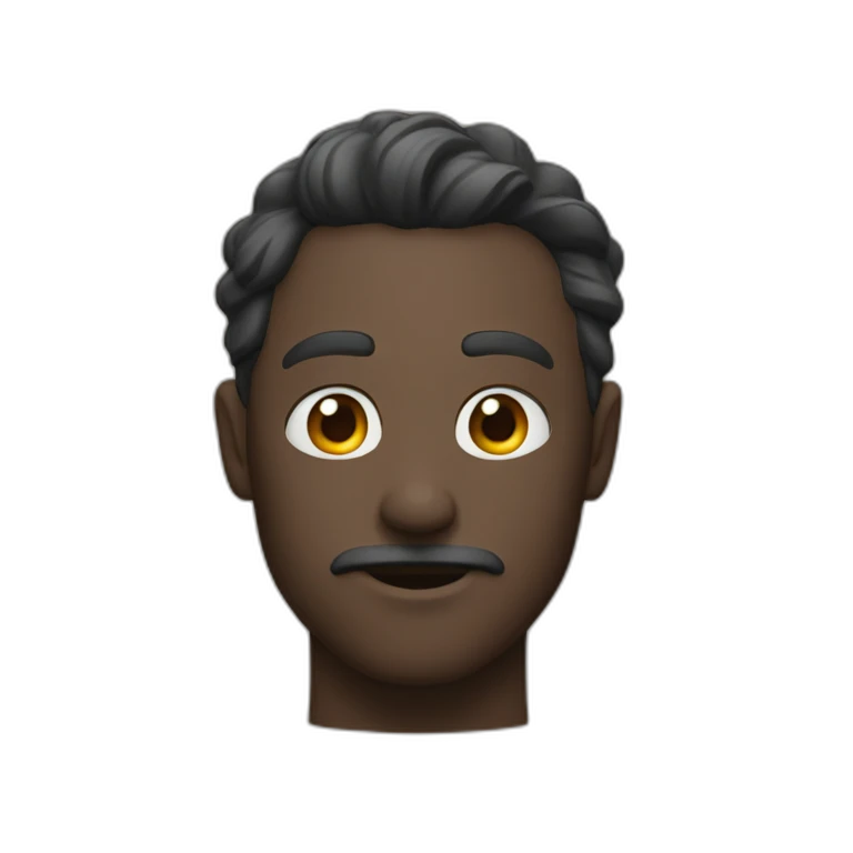 Homme nul se fait tirer dessus emoji