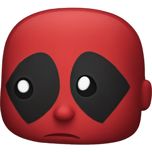 Sad Deadpool emoji
