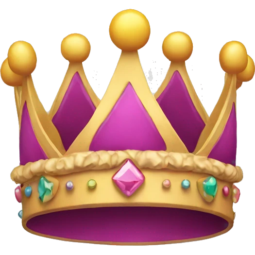 birthday crown emoji