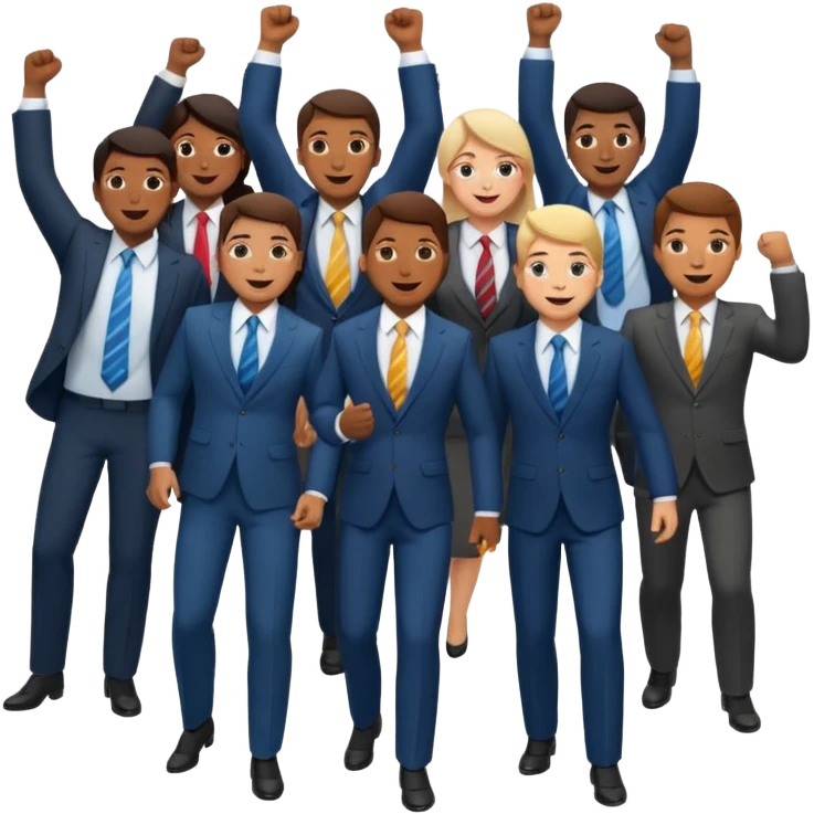 exceeding in a corporate setting, make it more exceeding emoji