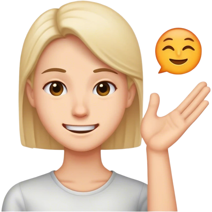 I disagree but I’ll smile anyway emoji