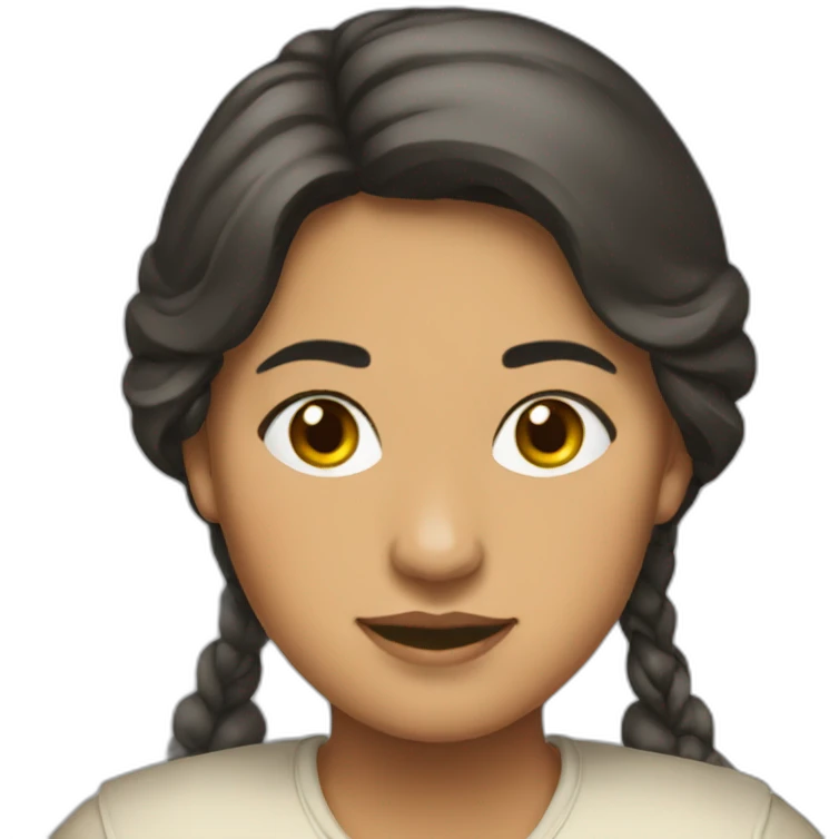 Bolivian cholita emoji