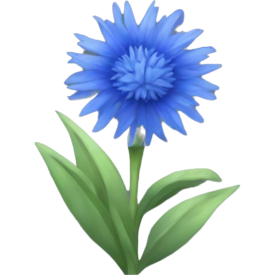 Cornflower in discord emoji style emoji