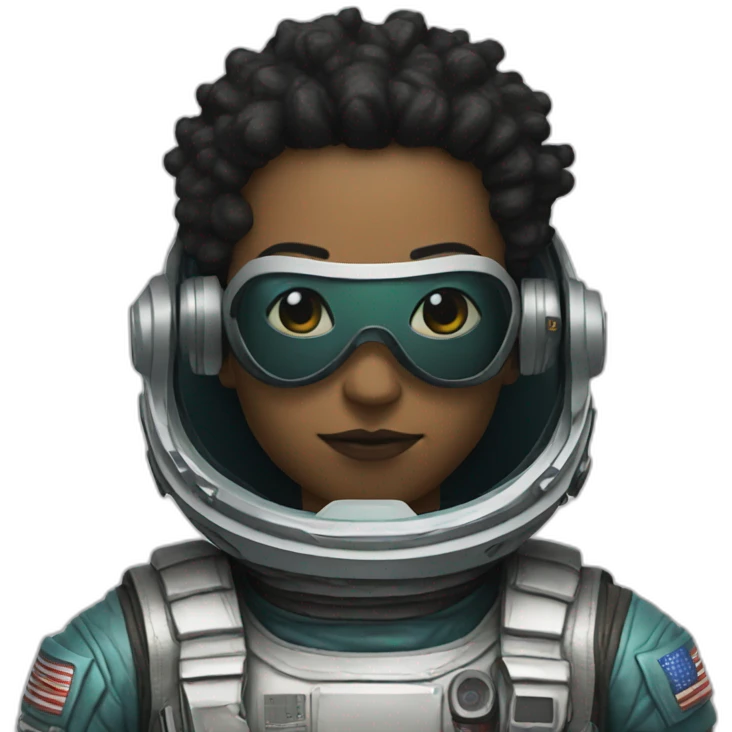 cyberpunk astronaut emoji