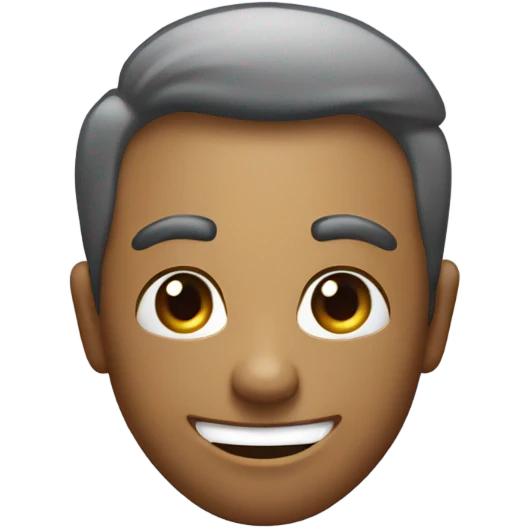 smiley with good eyebrows  emoji