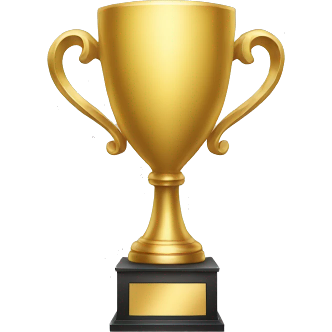 gold trophy emoji