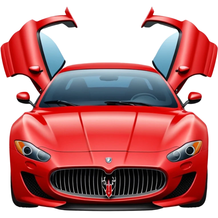 Maserati sports car emoji