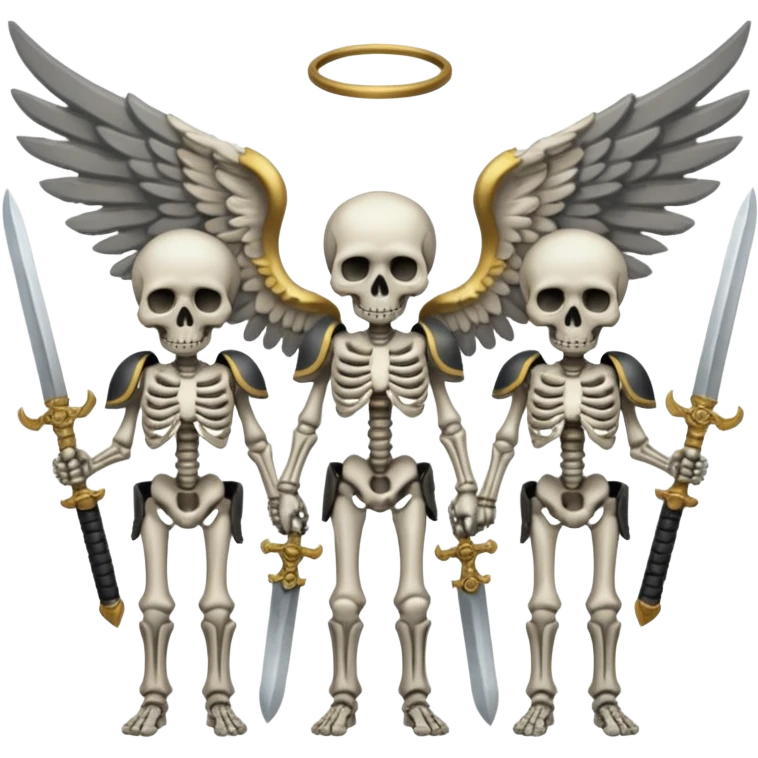 ⚓💀🪖⚔️💣🪽 emoji