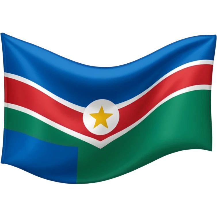 Crie um emoji da bandeira do estado do Paraná que fica no Pais Brasil emoji