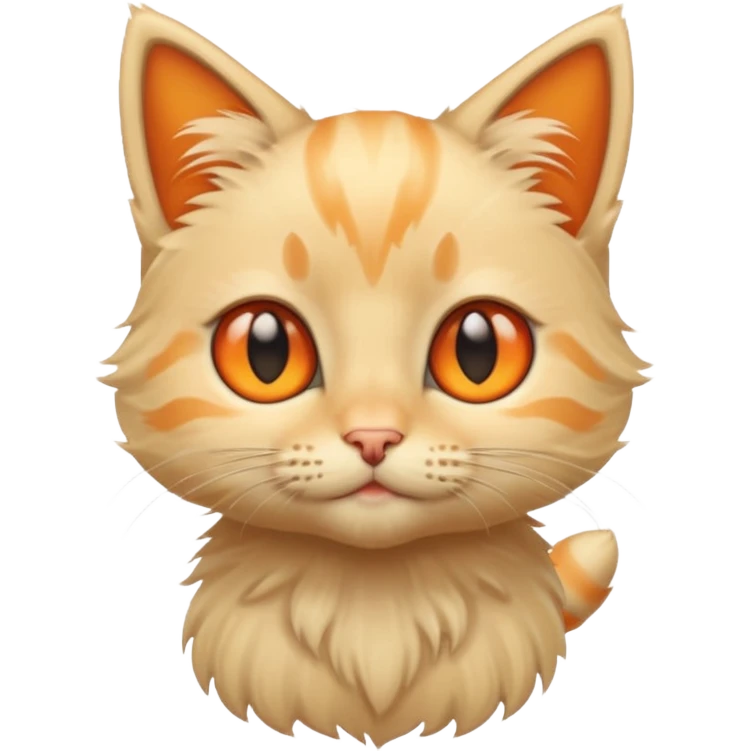 blonde kitten emoji