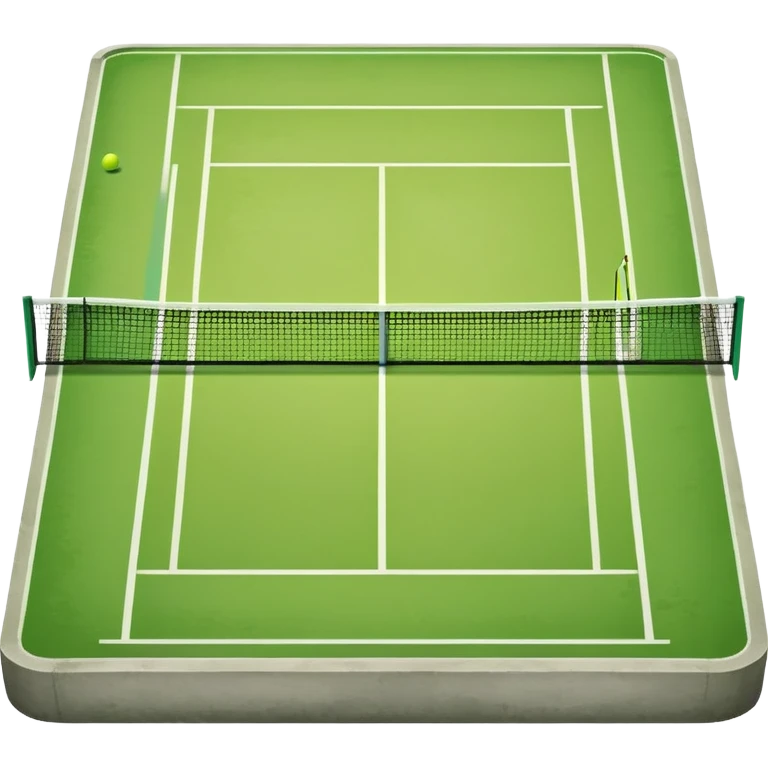 tennis court emoji
