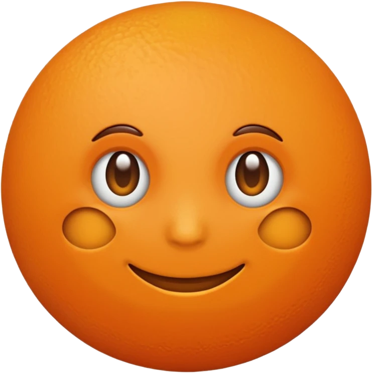 orange emoji