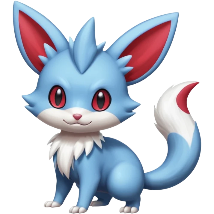 Sneasel-Weavile-Minccino-Furret-fusion emoji
