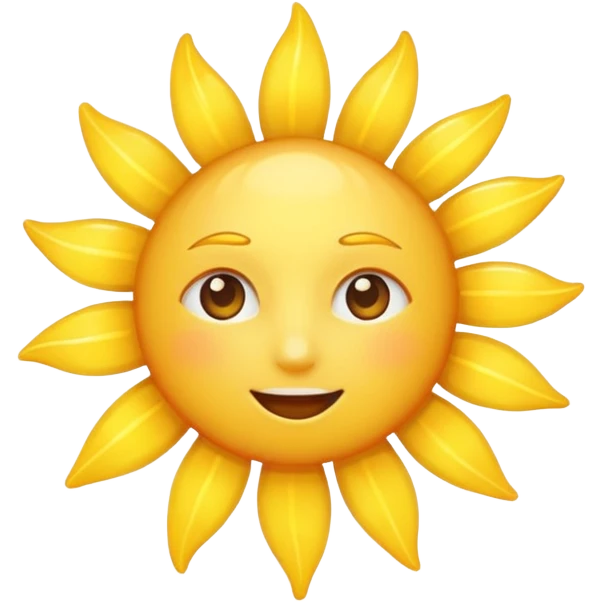 Sun  emoji