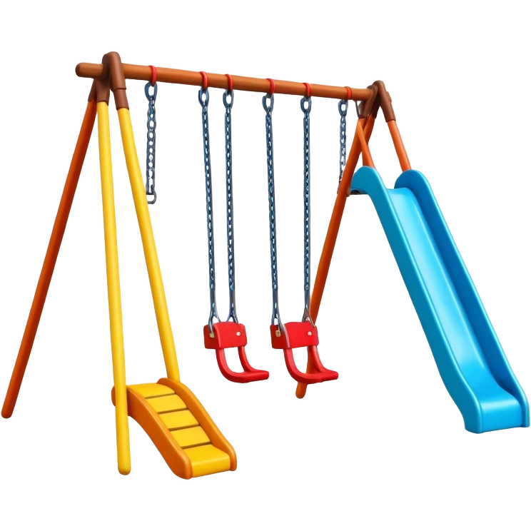 swing set at the playground emoji