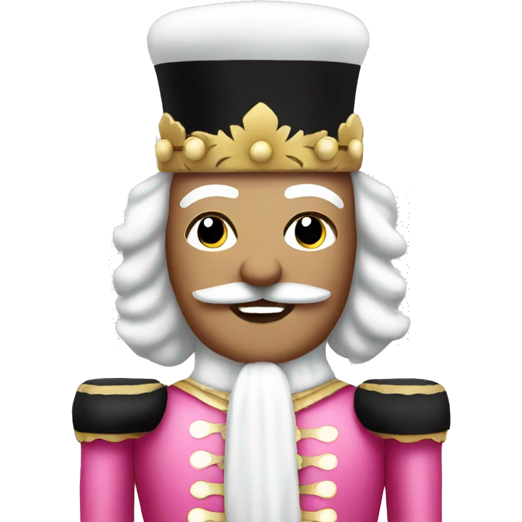 Pink nutcracker  emoji