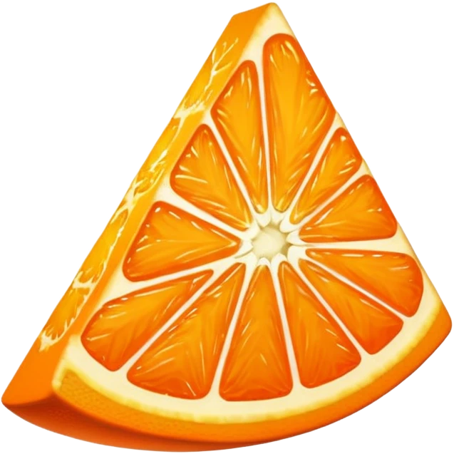 orange wedge emoji