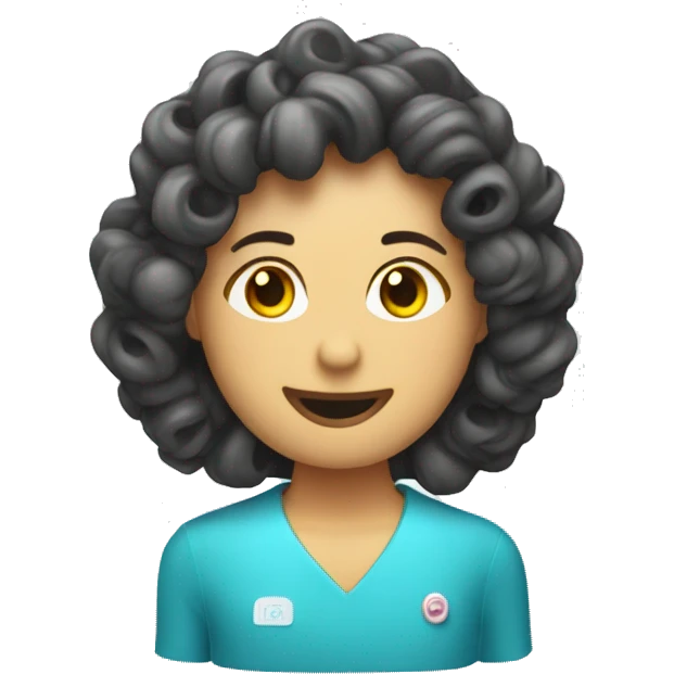 plastic curler emoji