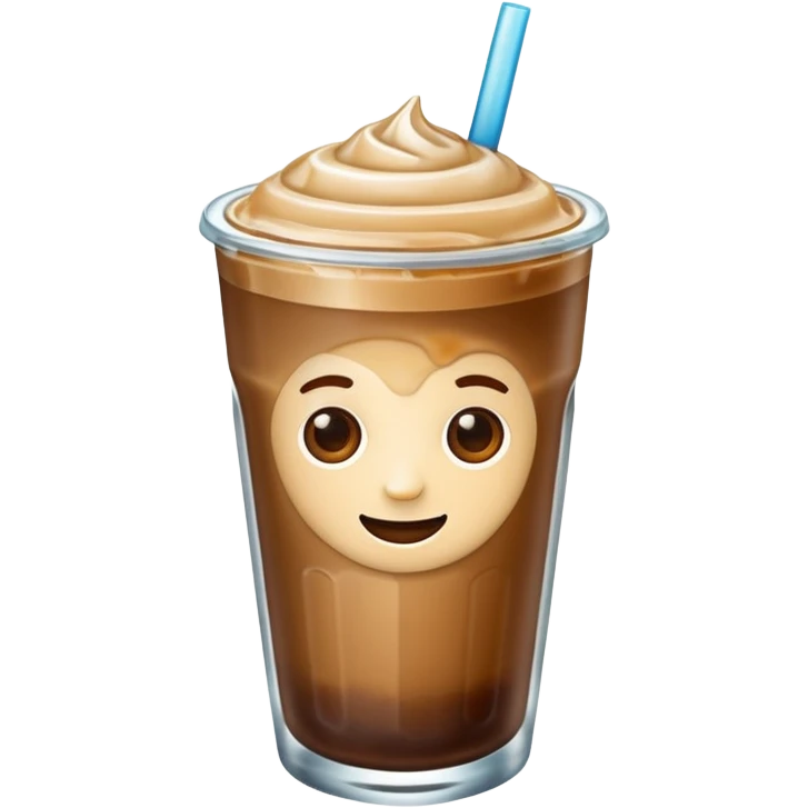 Ice coffee  emoji