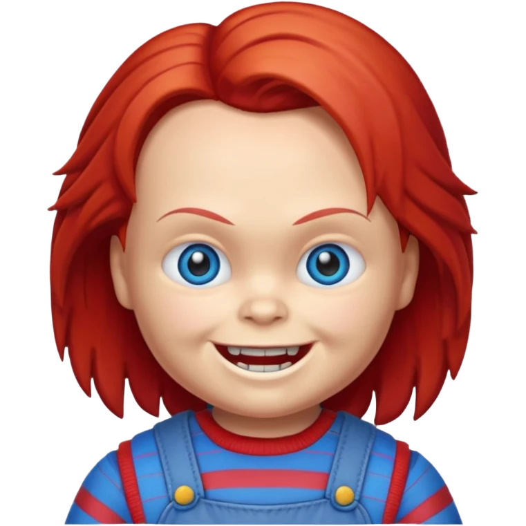 Un emojin de chuky emoji