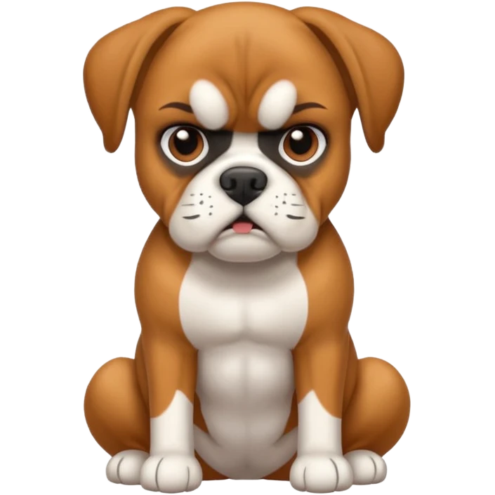 boxer dog emoji