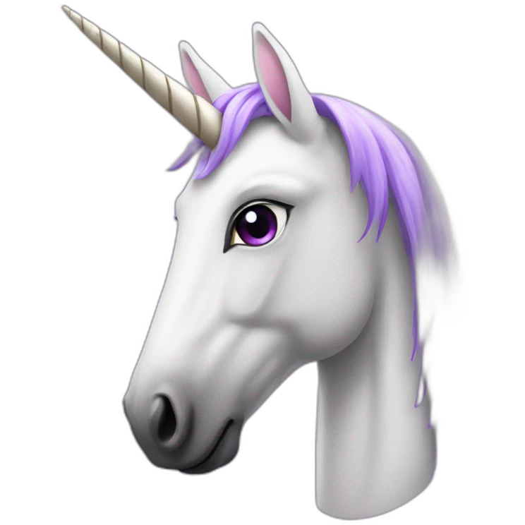 unicorn purple emoji
