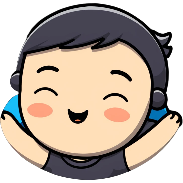 person with head tilted back, eyes closed, expressing pure bliss and making mmm sound emoji