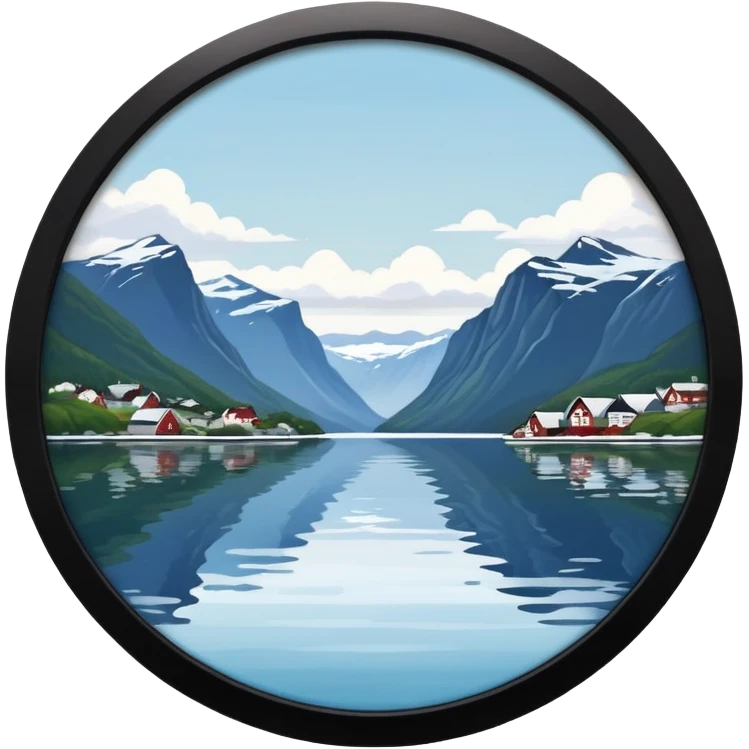 norwegian fjord emoji