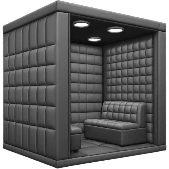 Music recording studio booth emoji