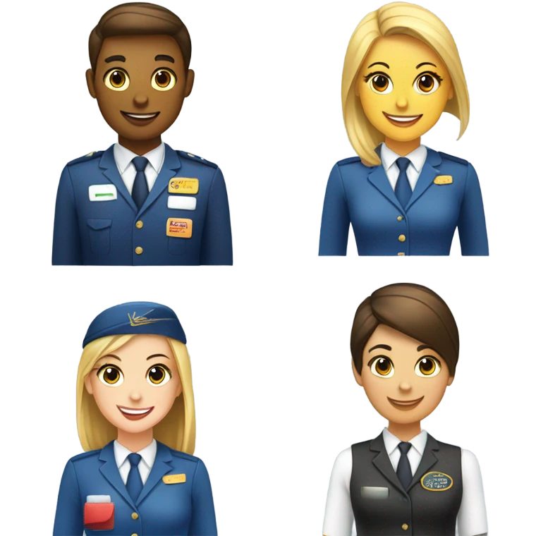 Air lines emoji