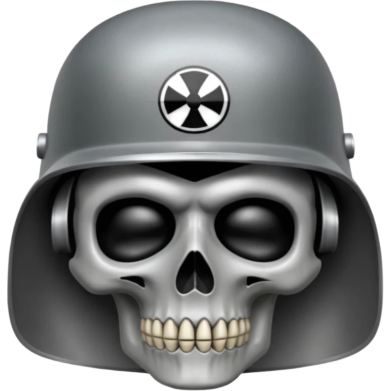 Ww2 death skull nazi  emoji