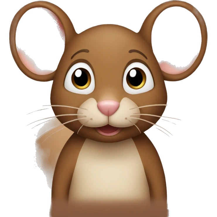 brown mouse jerry emoji