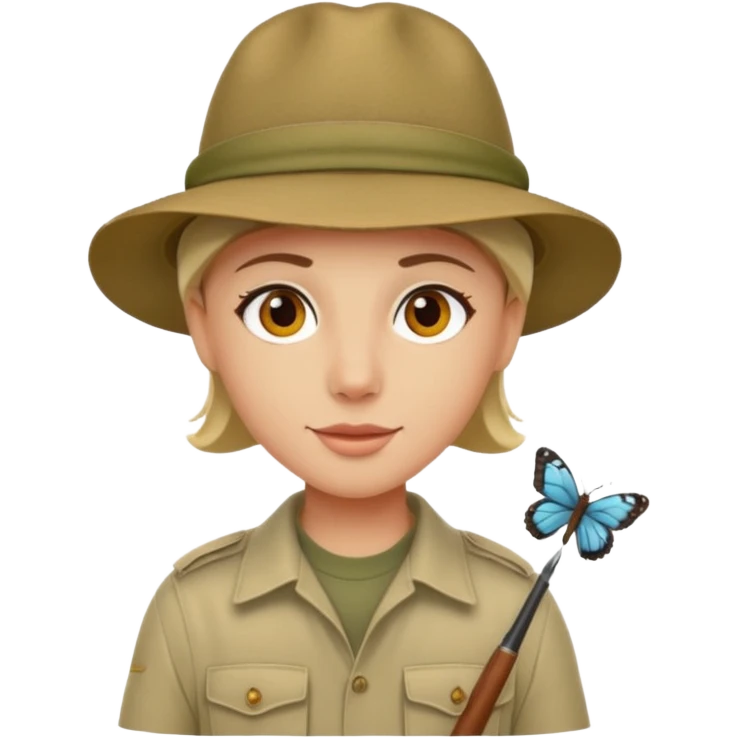 butterfly hunter emoji