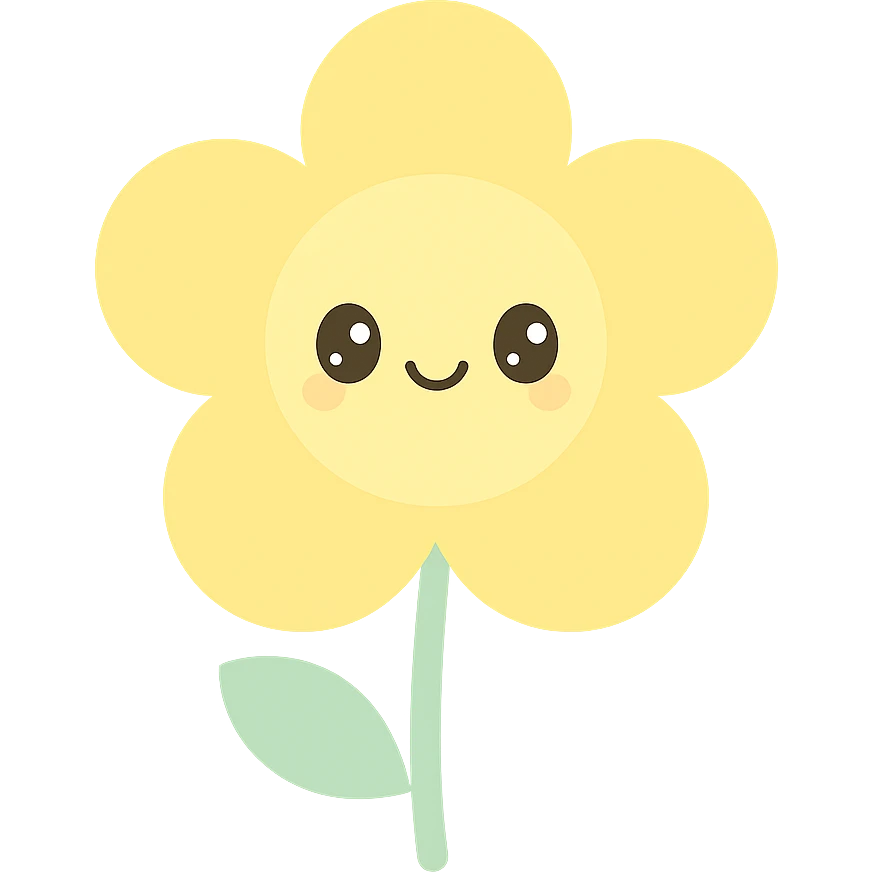 yellow flower emoji